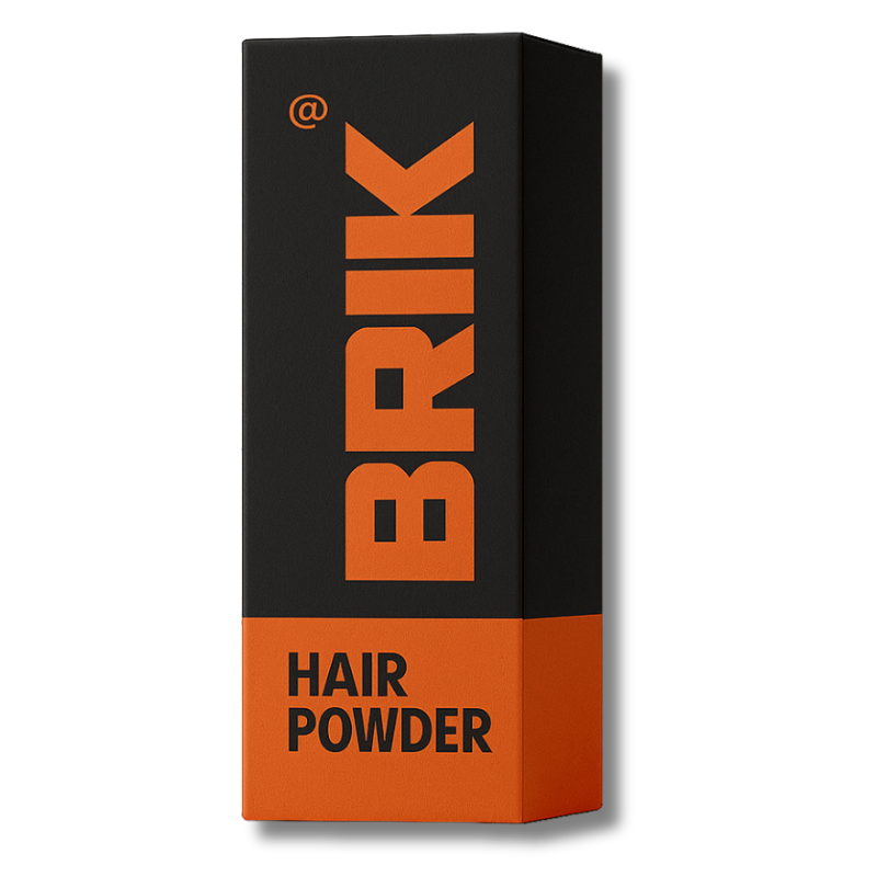 BRIK Hair Powder Packaging